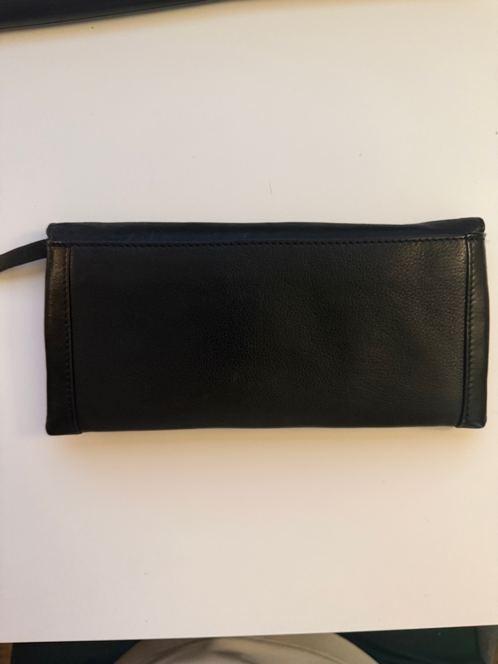 Latico Leathers Genuine Cow Hide Leather Black Bi-fold Wallet EUC - Picture 3 of 10